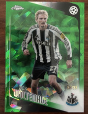 Nick Woltemade Topps Chrome Sapphire UCC 25/2...