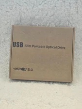 USB SLIM PORTABLE OPTICAL DRIVE OPEN BOX USB 2.0