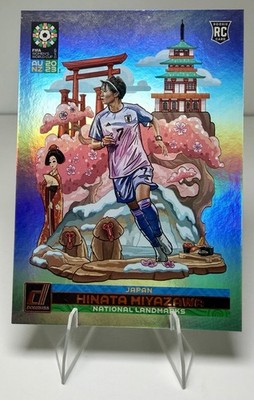 2023 Donruss FIFA Womens World Cup National Landmarks Hinata Miyazawa Japan MUFC
