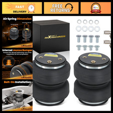 5000 Lbs Air Helper Spring Bags For Trucks - Universal Fit 2 Pack Air Fittings 5000 Lbs Air Helper Spring Bags For Trucks - Universal Fit 2 Pack Air Fittings
