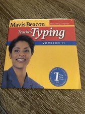 Mavis Beacon Teaches Typing Version 11 CD, Mattel No case