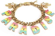 Image of Juicy Couture Charm Bracelet - Gold Colour with Charms