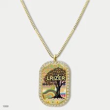 New Tree Of Life Pendant Necklace Chain Image Dog Tag Chain Gift Design Trendy G