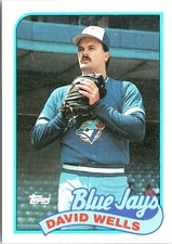 David Wells 1989 Topps #567 Toronto Blue Jays