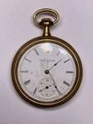 Antique Elgin Gold Filled Pocket Watch Pre-Owned Runs (29-86)