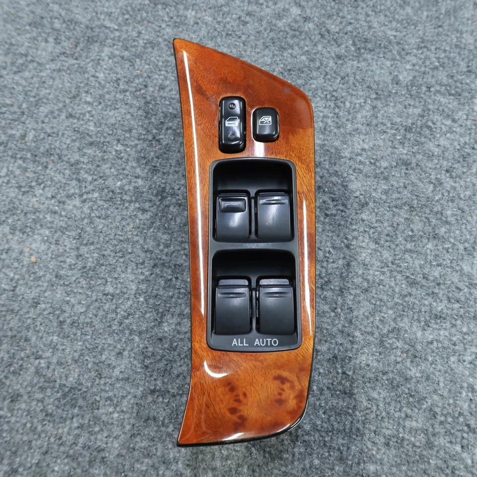 Interruptor de ventana principal Lexus RX300 1999-2003 puerta del conductor cerradura eléctrica madera OEM Foto 2 de 4