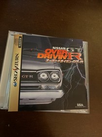 Nissan Over Drivin GTR Sega Saturn CIB Complete Video Game Import US Seller