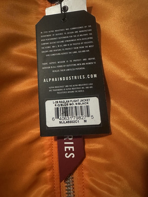 ANTI SOCIAL SOCIAL CLUB × ALPHA INDUSTRIES 18AW L-2B GOKU JACKET M