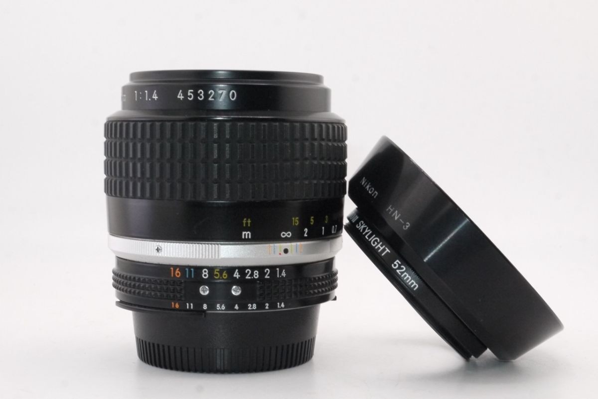Good Nikon NIKON Ai-S NIKKOR 35mm F1.4 #2649 #0033