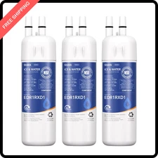 Whirlpool EDR1RXD1 Refrigerator Water Filter 1 | OEM Certified | 3-Pack Genuine
