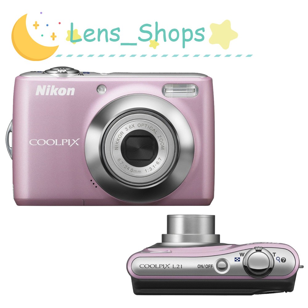 Nikon COOLPIX L21 8.0MP 3.6x Optical Zoom CCD Digital Camera