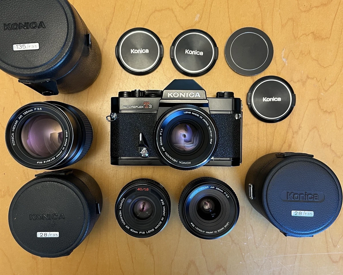 Konica Autoreflex T3 Film Cameras for sale | eBay