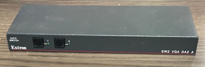 Extron SW2 VGA DA2 A/AF Switcher Auto Switch Excellent Used Condition