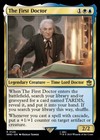 The First Doctor: MtG Magic the Gathering Commander Doctor Who Rare