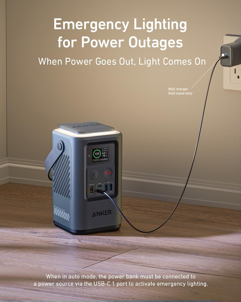 60,000mAh Portable Power Bank with 87W Fast Charging and Smart Display for Outdoor Use