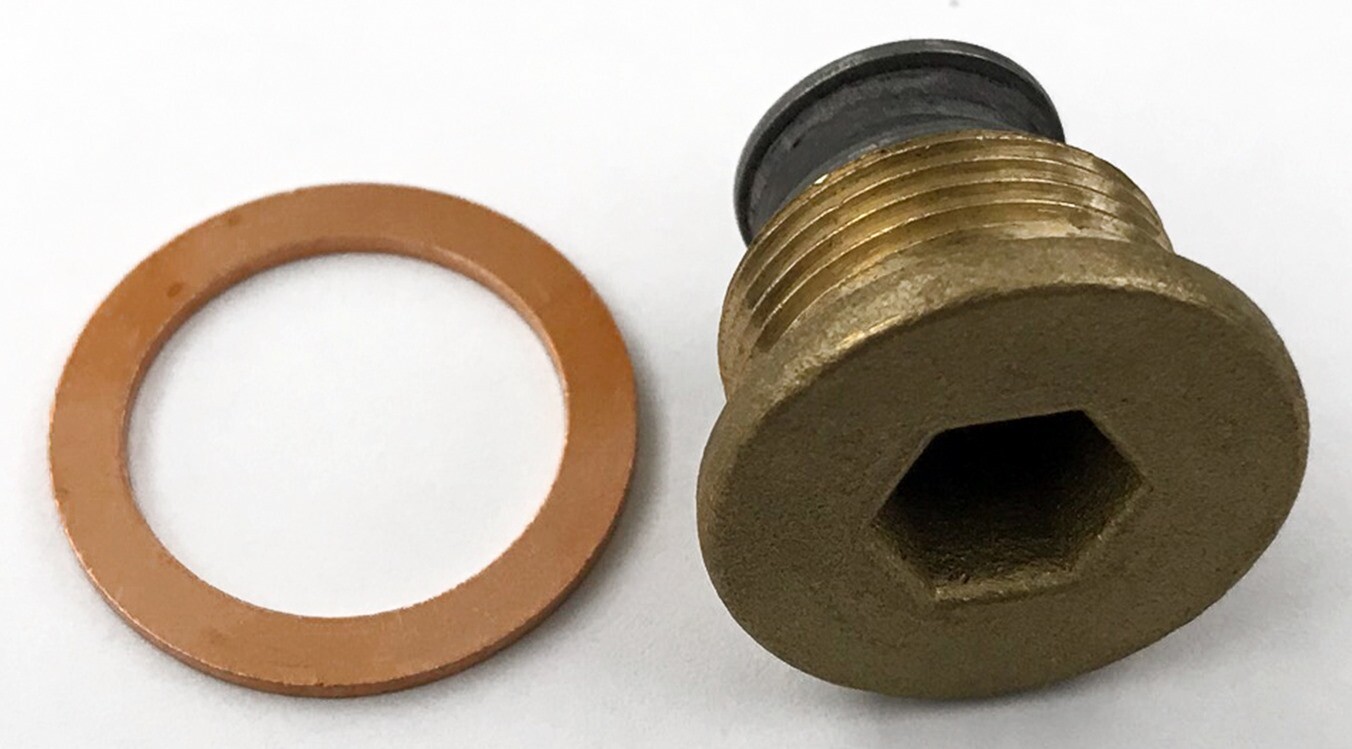 MASERATI OIL DRAIN PLUG AND COPPER WASHER eBay