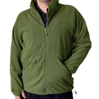 British Army Olive Green Full Zip Thermal Liner Fleece Jumper USED Grade1