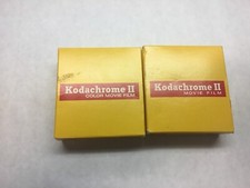 SET of 2 Expired KODACHROME II Color MOVIE Film TWO Sealed BOX Type A CARTRIDGE