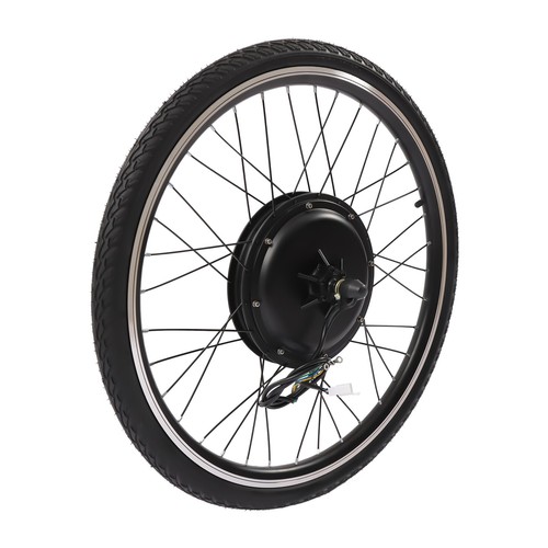 26" Rear Wheel 48V 1000W Electric Bicycle EBike Conversion Kit Hub Motor Cycling - Picture 13 of 16