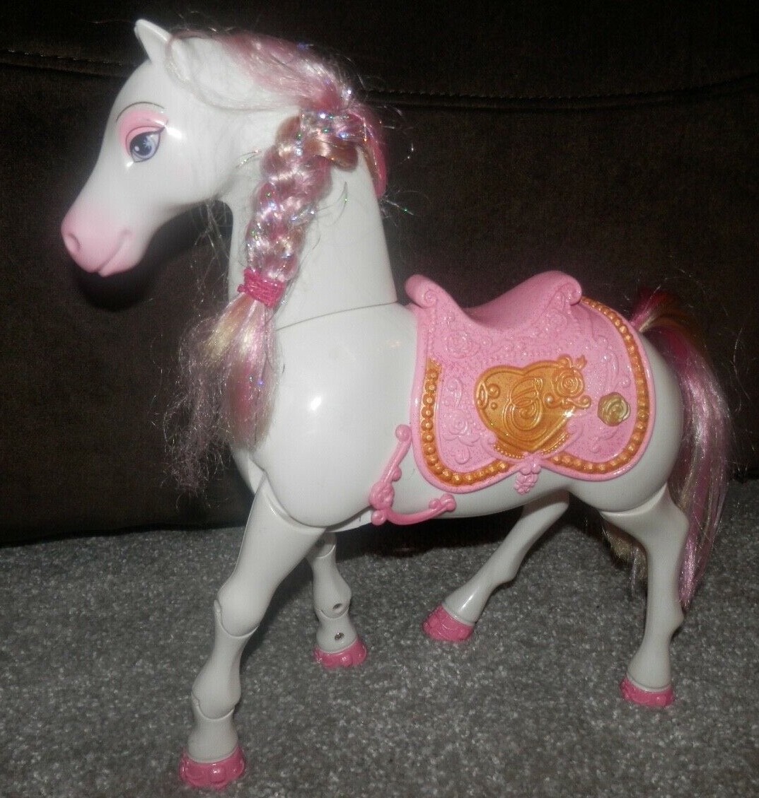 mattel walking horse