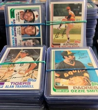 1982 Topps Baseball Cards - U PICK - NM-MINT - 20% Off 4+ - HOF/ALL-STAR/ROOKIES
