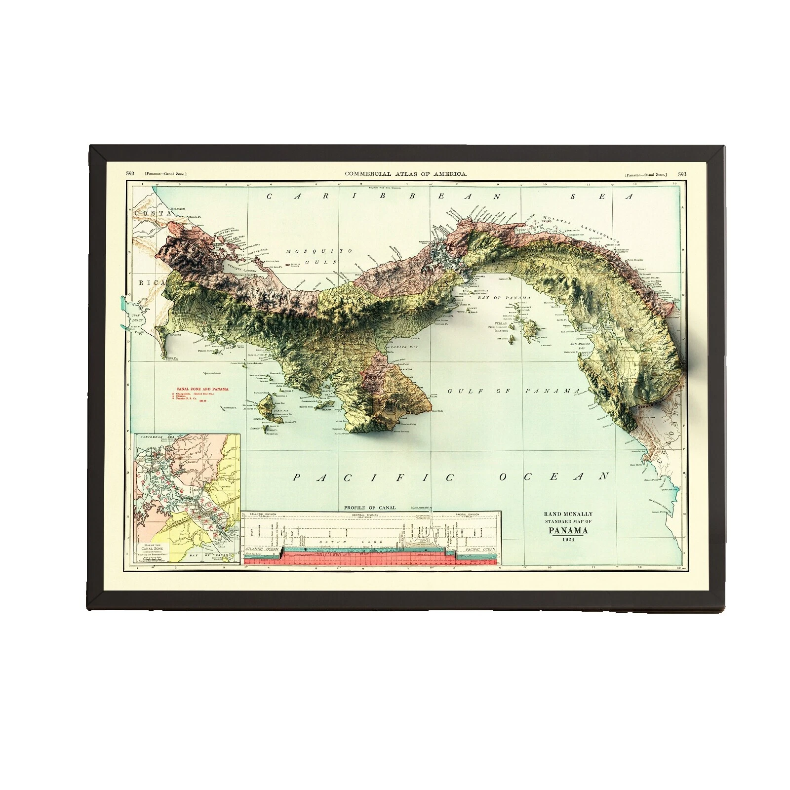 Maps Vintage/Retro Home Décor Posters