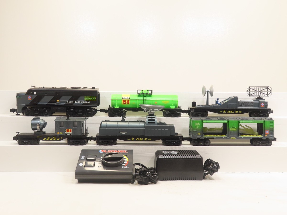 Lionel 6-31926 Area 51 Alien Recovery Train Set No Track LN | eBay