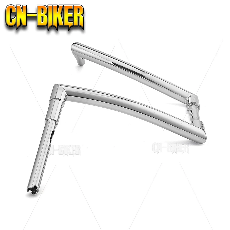 Rise 12" 14" 16" 18" Fat APE Hanger Handlebar For Harley Sportster Softail Dyna - Image 3 of 4