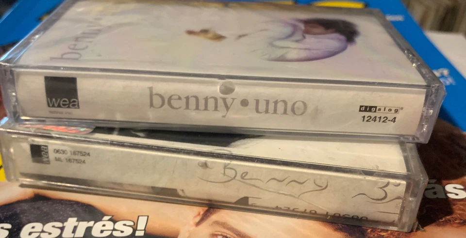 BENNY IBARRA  2(x) NEW Cassette Lot * Kabah * Sentidos Opuestos * Erik Rubin OOP - Image 3 of 3