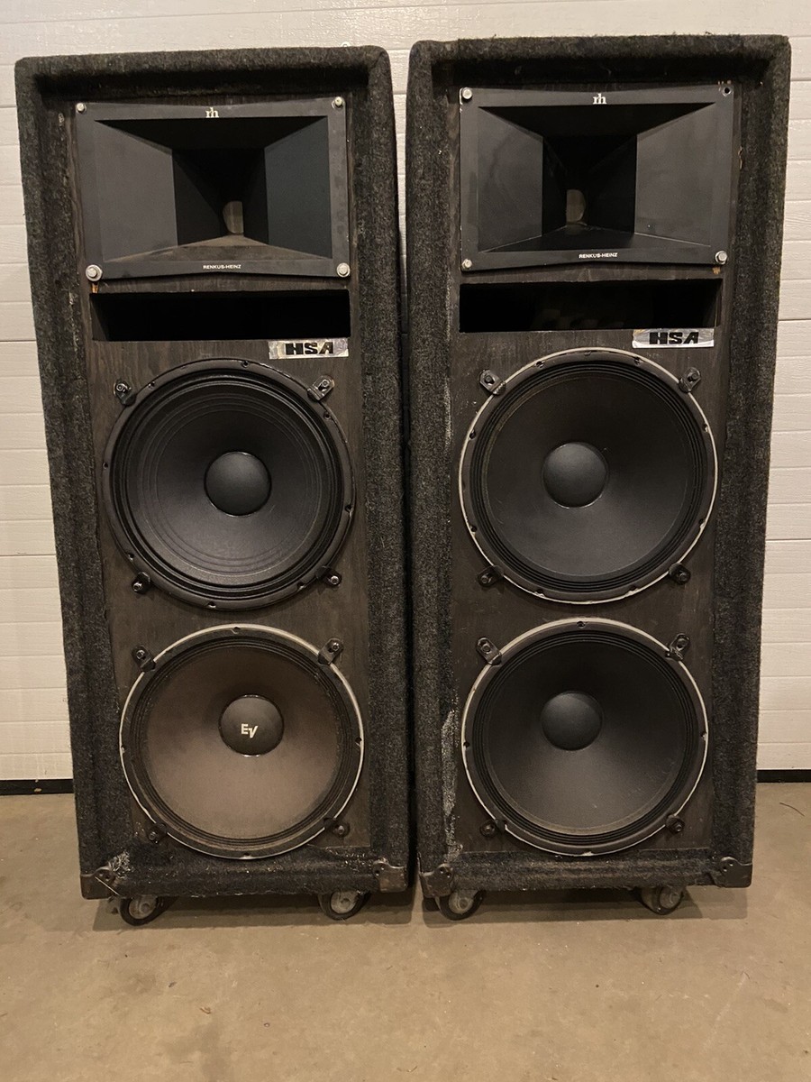 3-Way HSA Custom Speaker modeled from the Renkus-Heinz FRS-152B (1
