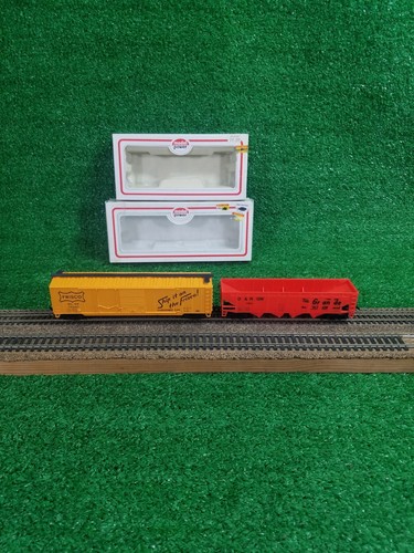 Combo vagón de carga Modelo Power 9037 HO Frisco 50' / Rio Grande 40' tolva D&RGW | Zustand: New