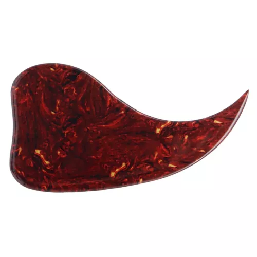 Thickening Self-adhesive Acoustic Guitar Pickguard Red Tortoise for J45 Gibson