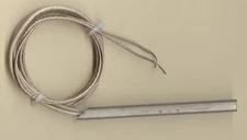 FAST HEAT Cartridge Heater 3/8" Dia X 4 1/2" Long 200W 240V 35" Fiberglass leads