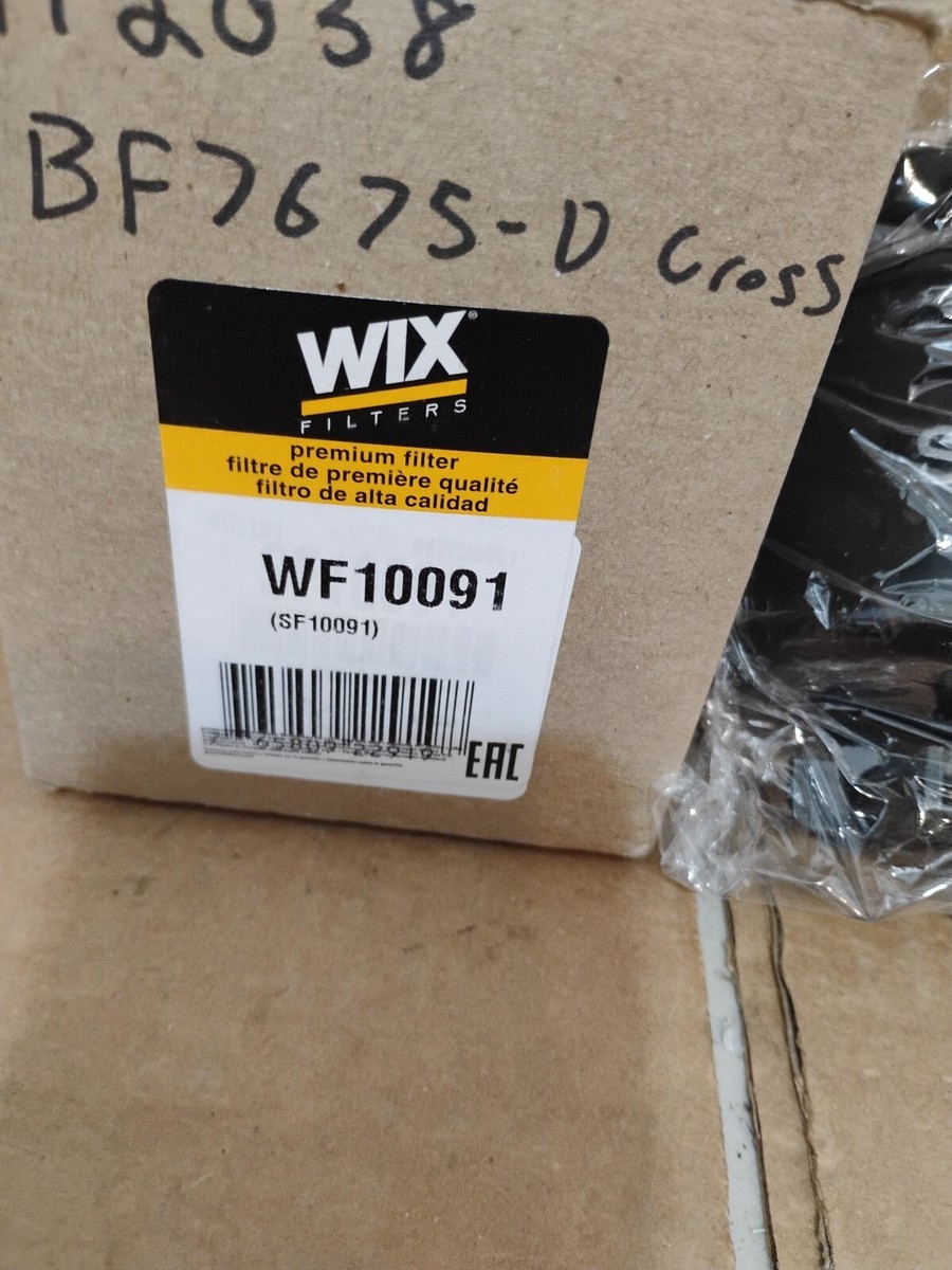Wix WF10091 Fuel Filter Water Separator Replaces BALDWIN BF7675D