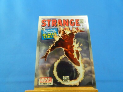 Human Torch WI9  Marvel Platinum 2023 Cover Variant
