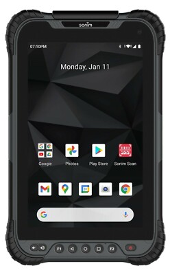 Sonim  RS80 | 8'' | Fully-rugged Tablet | With built-in Honeywell Barcode Scanner