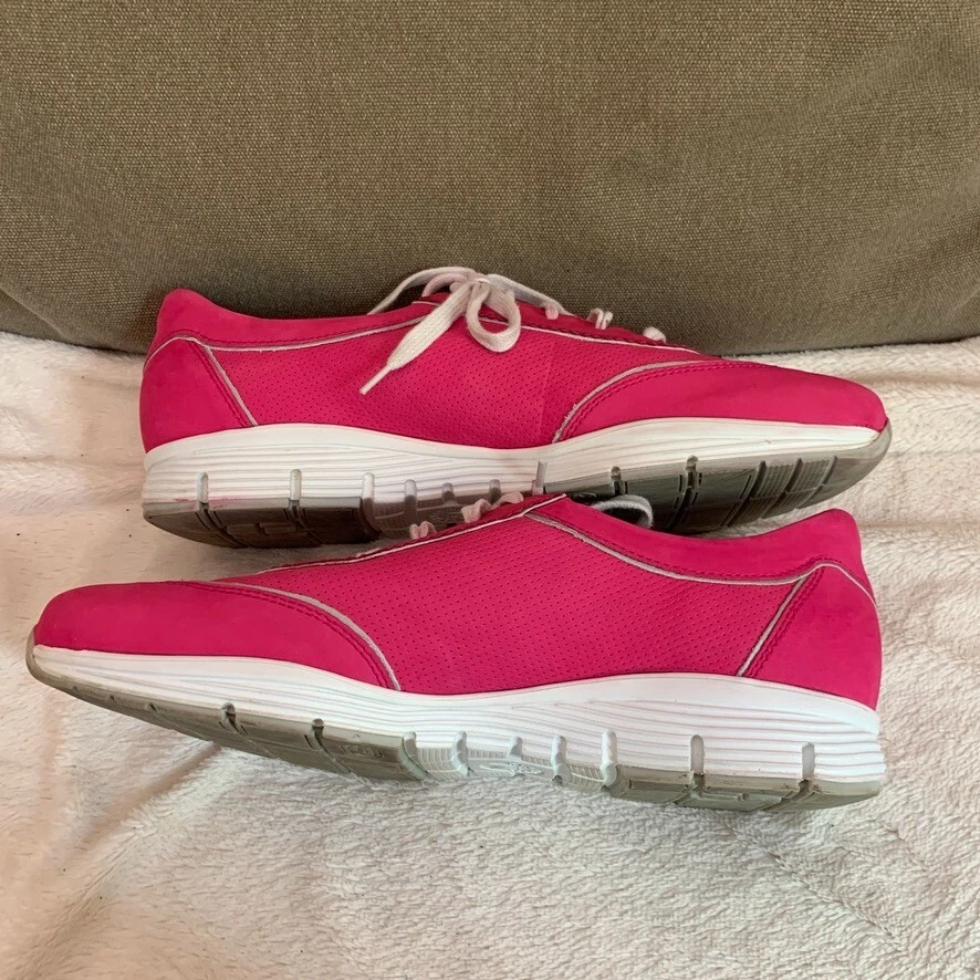 Женские кроссовки Mephisto Yael Runoff Air Jet System премиум-класса розовая кожа размер США 9 - Изображение 4 из 4