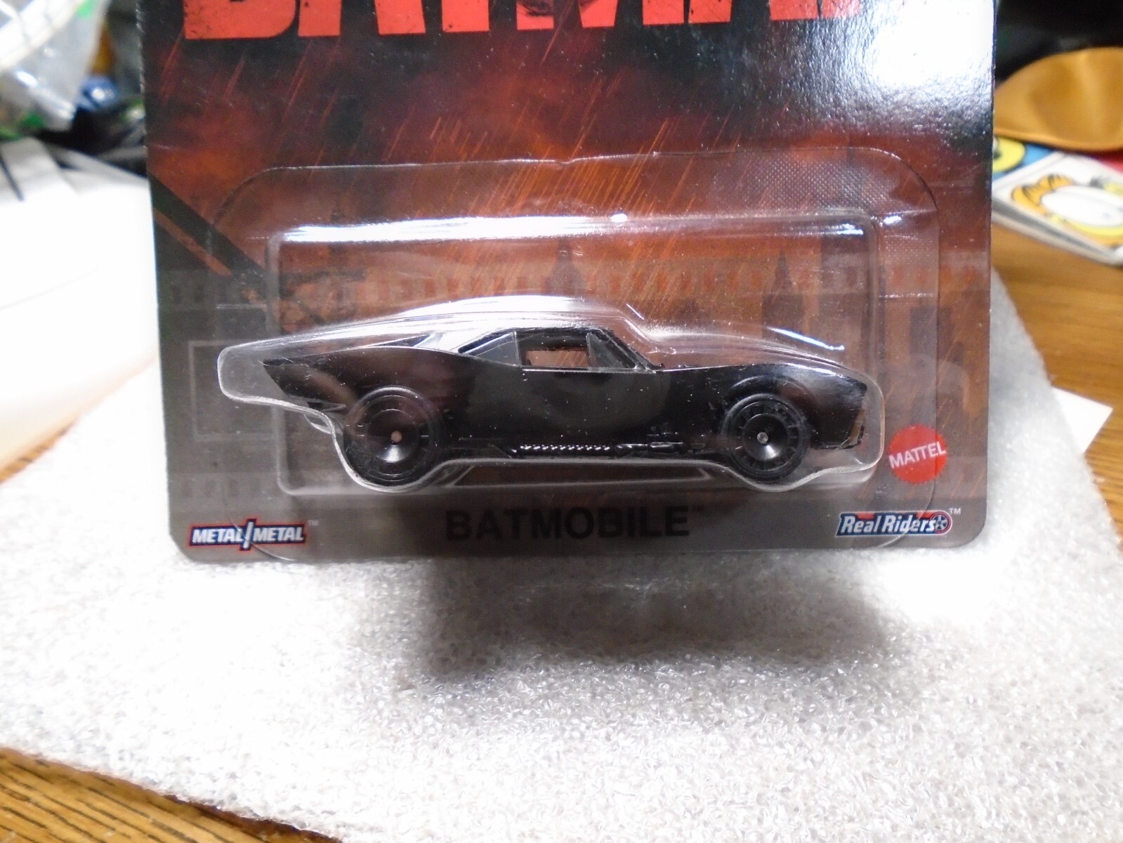 Hot Wheels The Batman Batmobile with Real Riders | eBay
