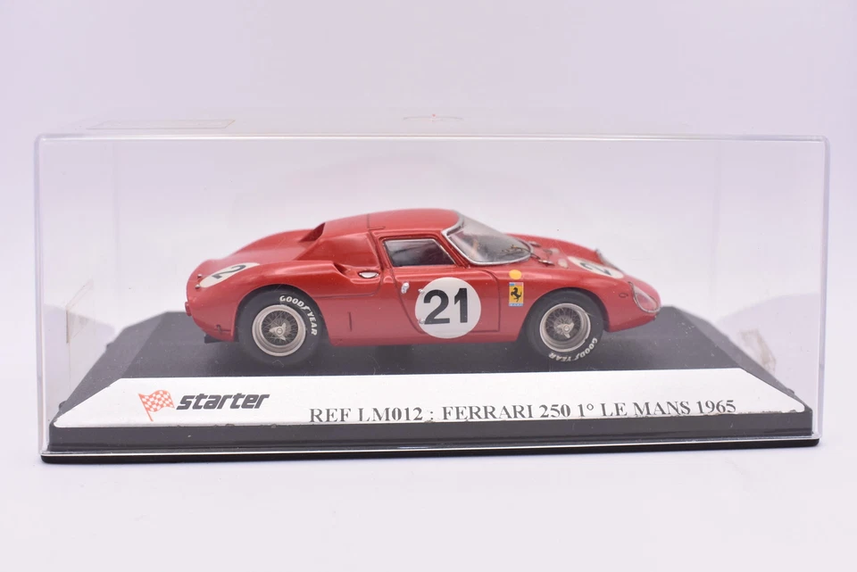 Modellino auto scala 1:43 Ferrari 250 LM racing STARTER modellismo statico asta - Immagine 3 di 4