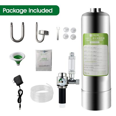 ZRDR Co2 Generator System 2L with Pressure Gauge Automatic