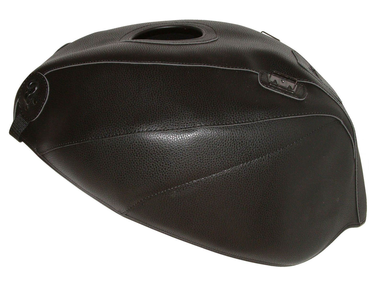 Housse de réservoir essence noir classique moto Hyosung Comet GT 125 2009 Top Sellerie