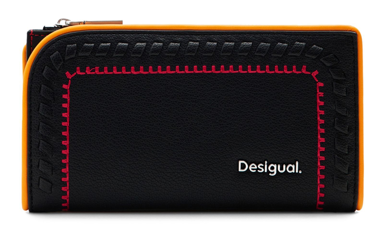 Desigual Black Polyurethane Women's Wallet - Image 2