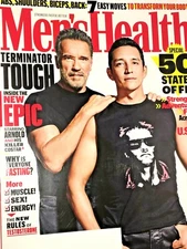 MEN'S HEALTH MAGAZINE October 2019 TERMINATOR ARNOLD SCHWARZENEGGER Shoulder Abs
