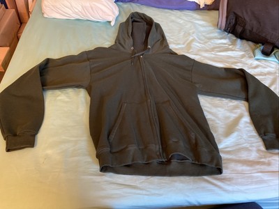 brown jacket hanes