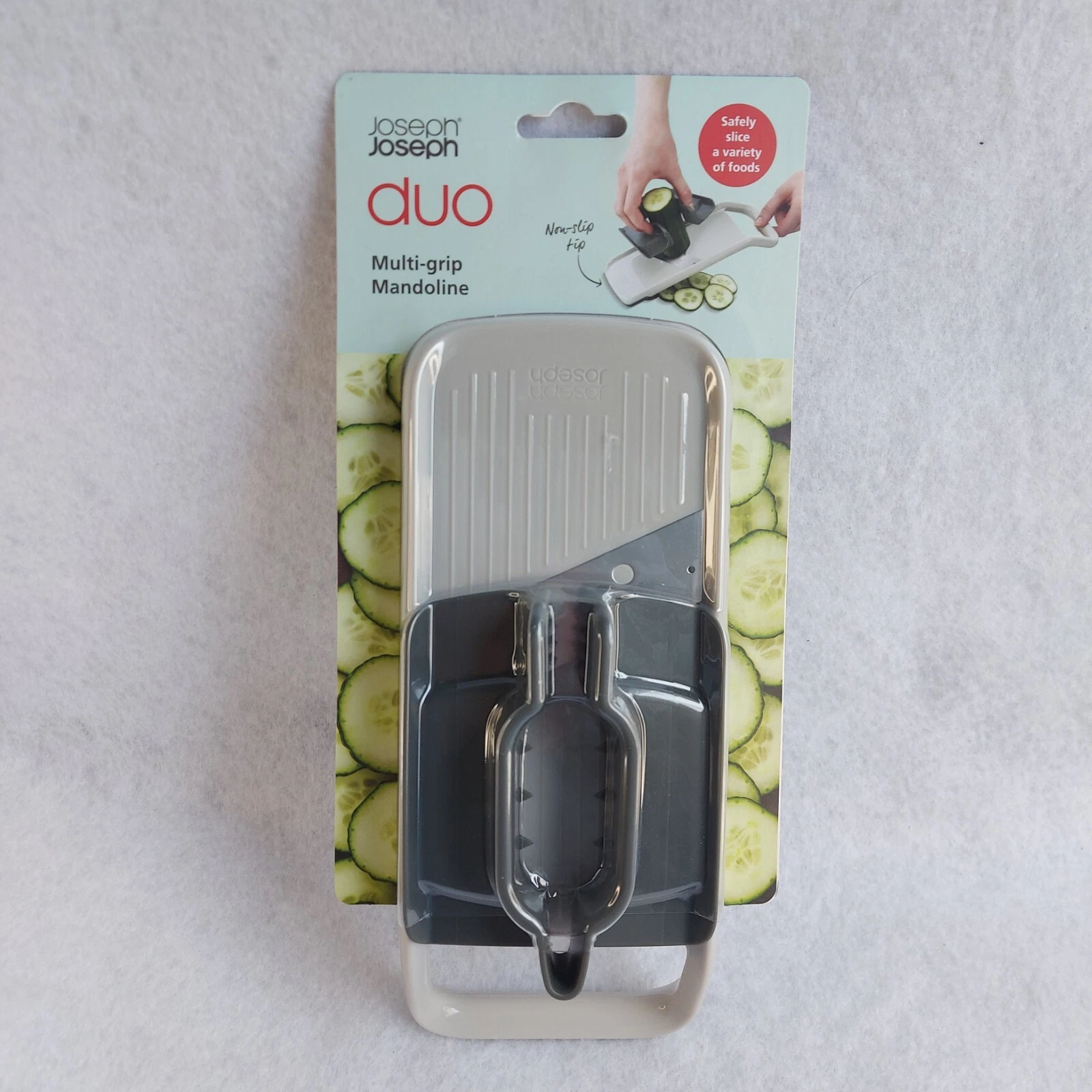 Joseph Joseph DUO Multi Grip Mandoline Slice Kitchen Cooking Slicer - GREY
Opens in a new window or