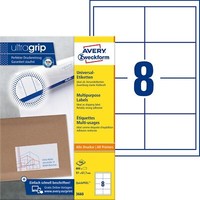 Avery Zweckform® 3660 3660 Universal-Etiketten - 97 X 67,7 Mm, Weiß, 800 Etikett