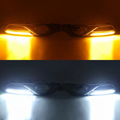 LED Daytime Running Light DRL Fog Lamp For Nissan Sylphy Sentra