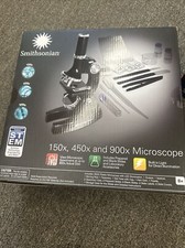Smithsonian 150x 450x And 900x Microscope READ DESCRIPTION