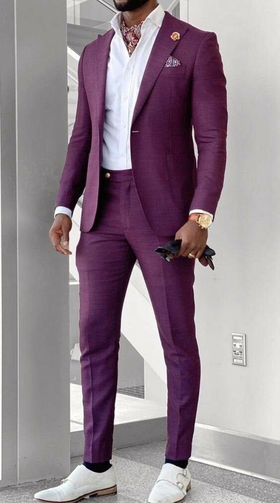 Blazer Outfit Mens Mauve Blazer Men's Light Purple Suits Men