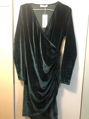green emerald velvet dress Dark Green Velvet Dress - Bridesmaid Dress